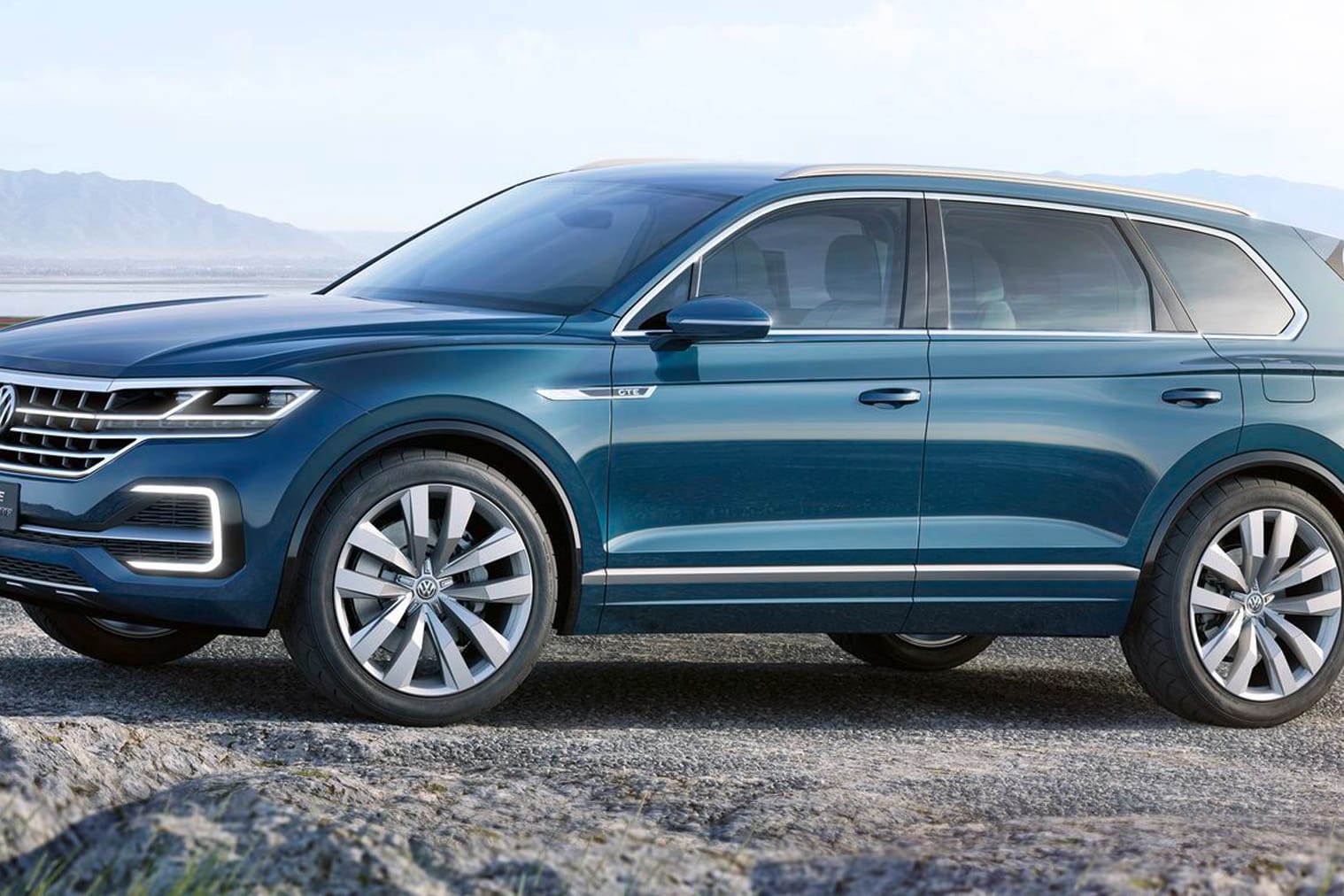 So könnte der neue VW Touareg aussehen.