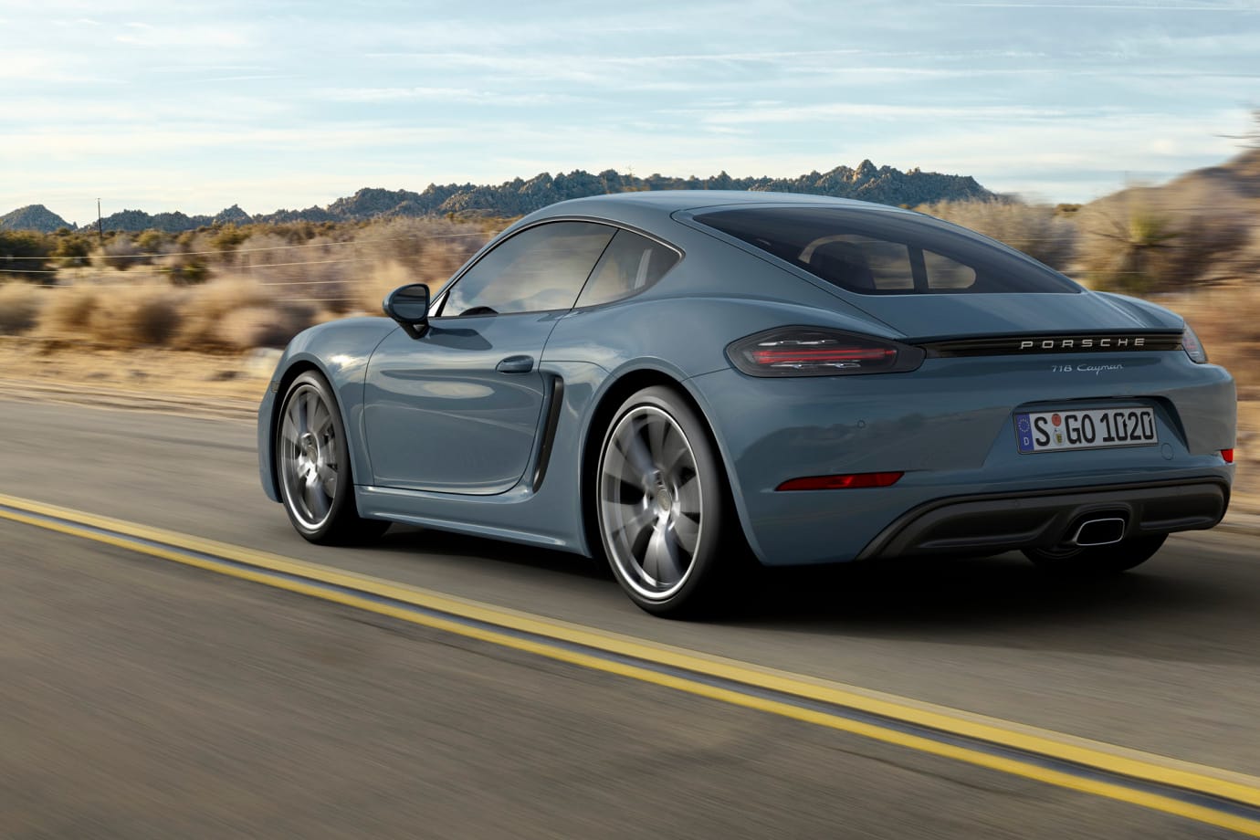 Der Porsche Cayman heißt nun 718 Cayman und kommt nun ausschließlich mit Vierzylinder-Motoren.
