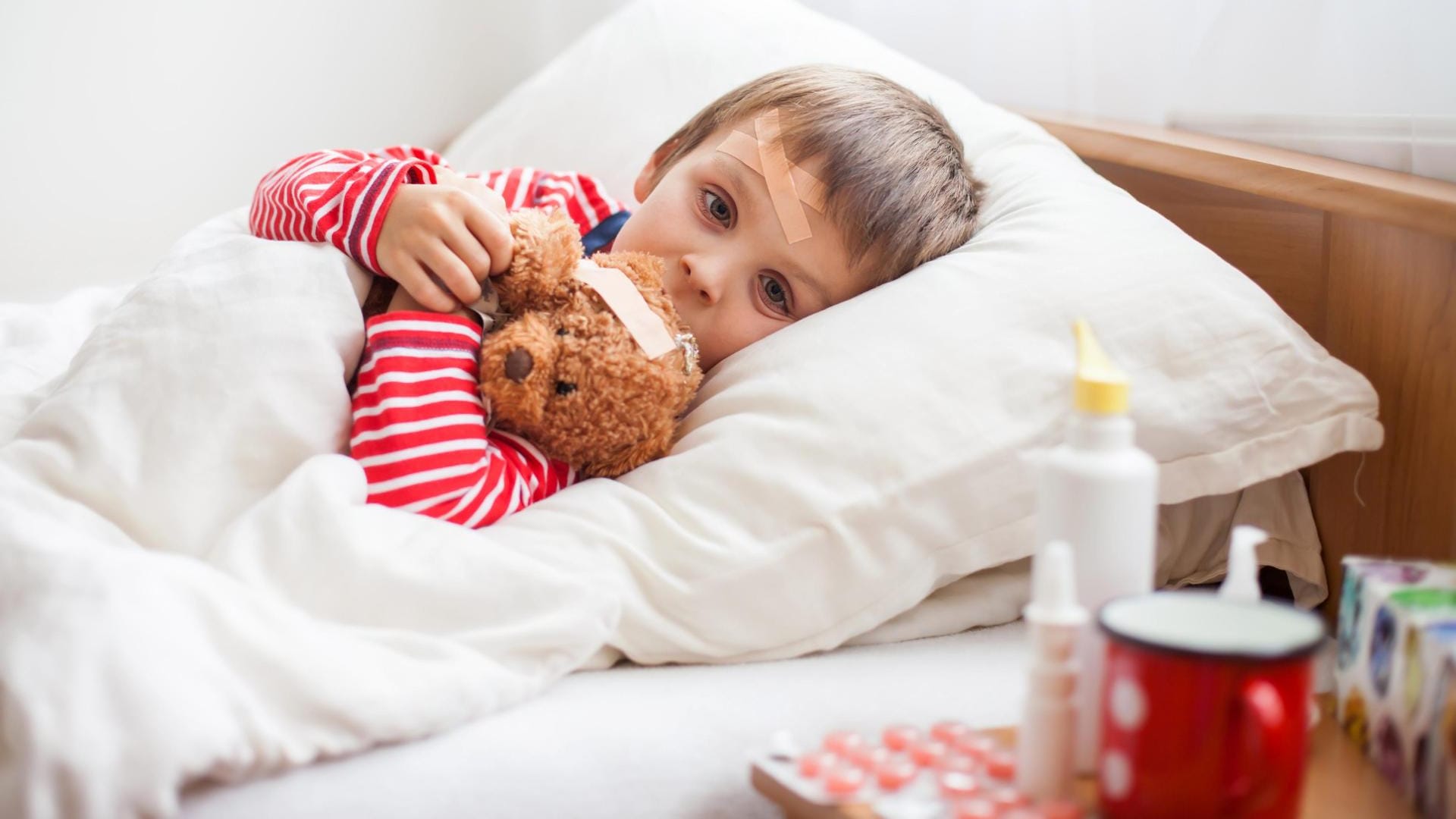 Ein Herpesvirus ist zwar unangenehm, stärkt aber das Immunsystem bei Kleinkindern.