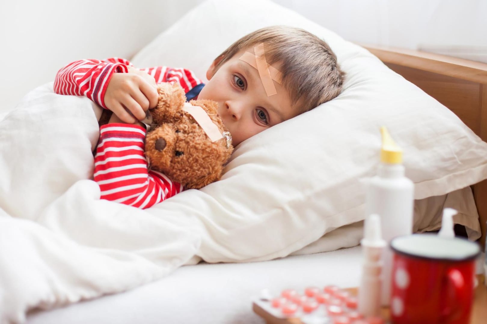 Ein Herpesvirus ist zwar unangenehm, stärkt aber das Immunsystem bei Kleinkindern.