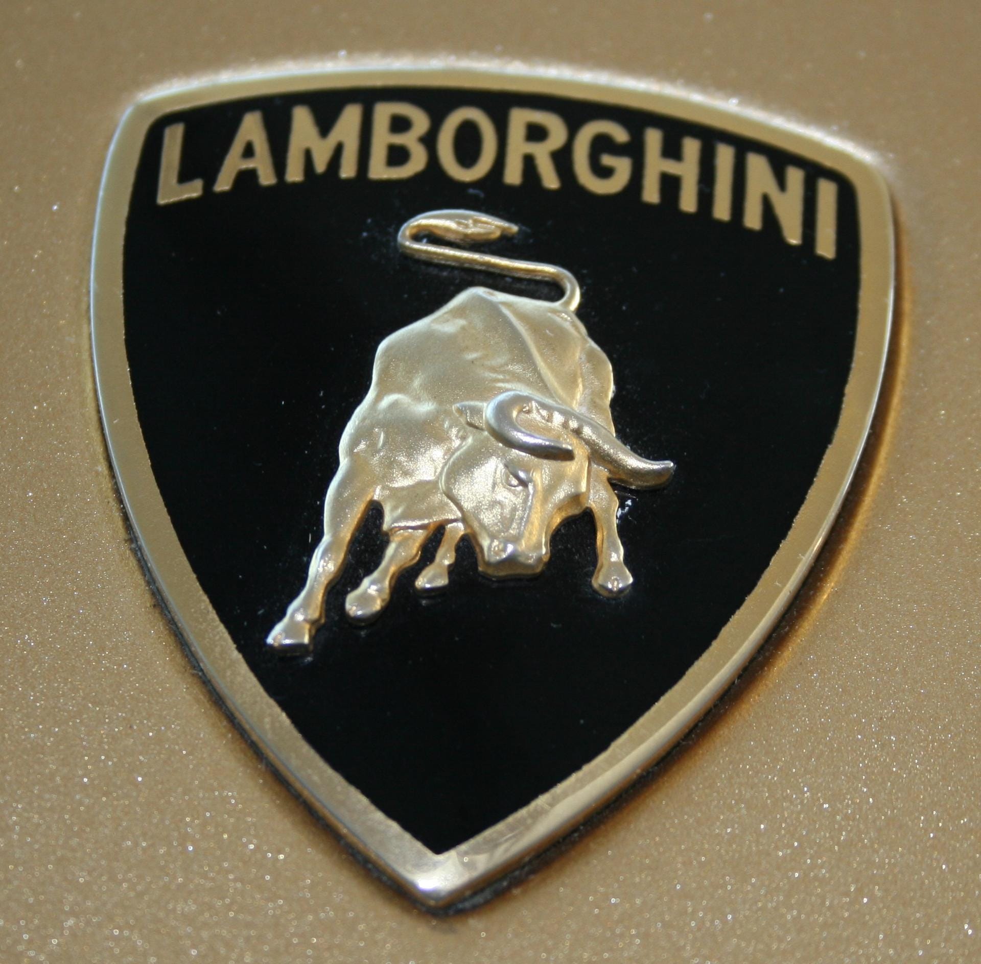 Ein Stier ziert traditionell das Logo des Sportwagenbauers.