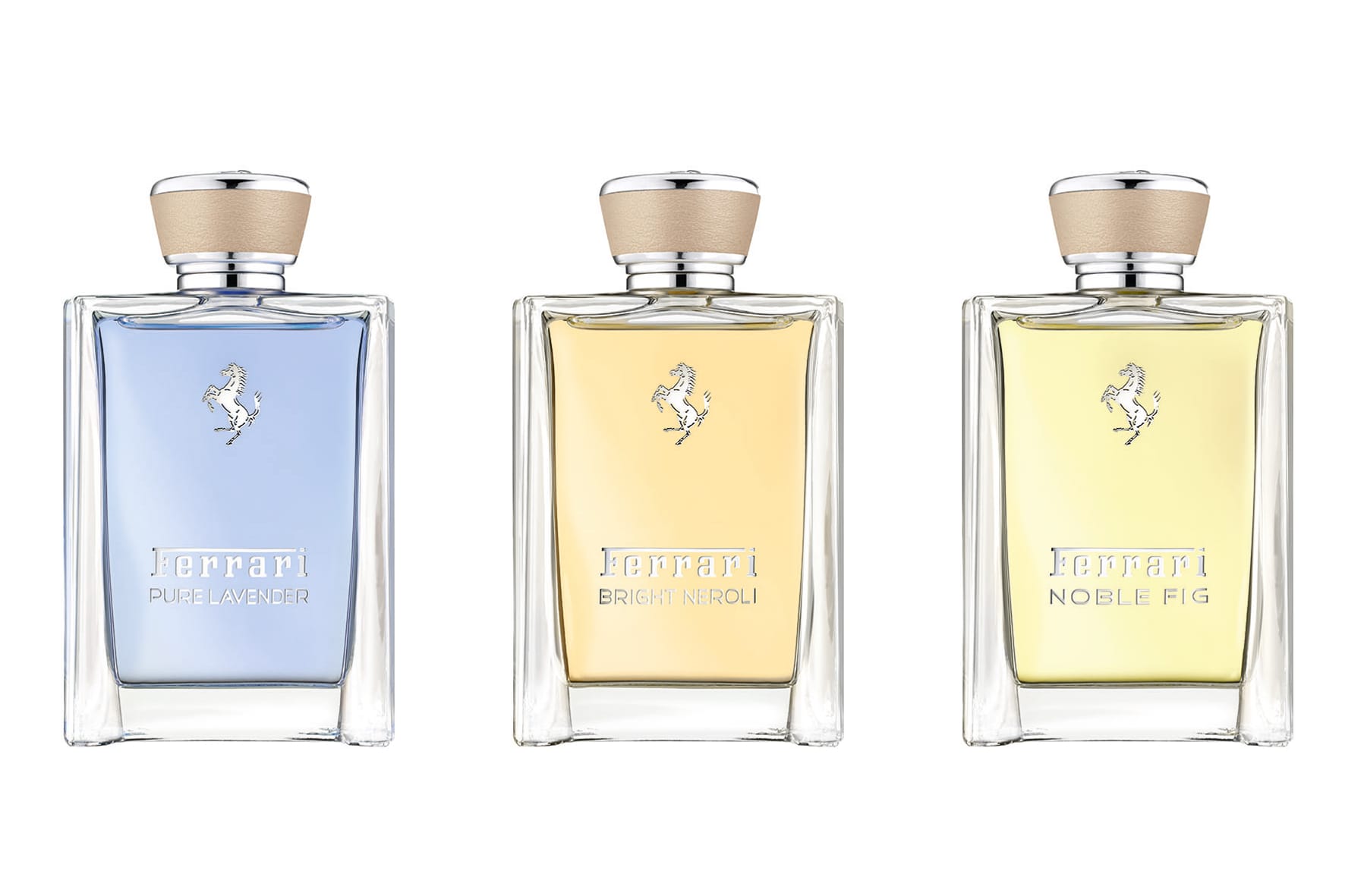 Inspiriert durch mediterrane Gärten verströmen die Ferrari-Parfums einen Hauch von dolce vita. Den Duft aus Maranello gibt es schon zu Preisen um 60 Euro.