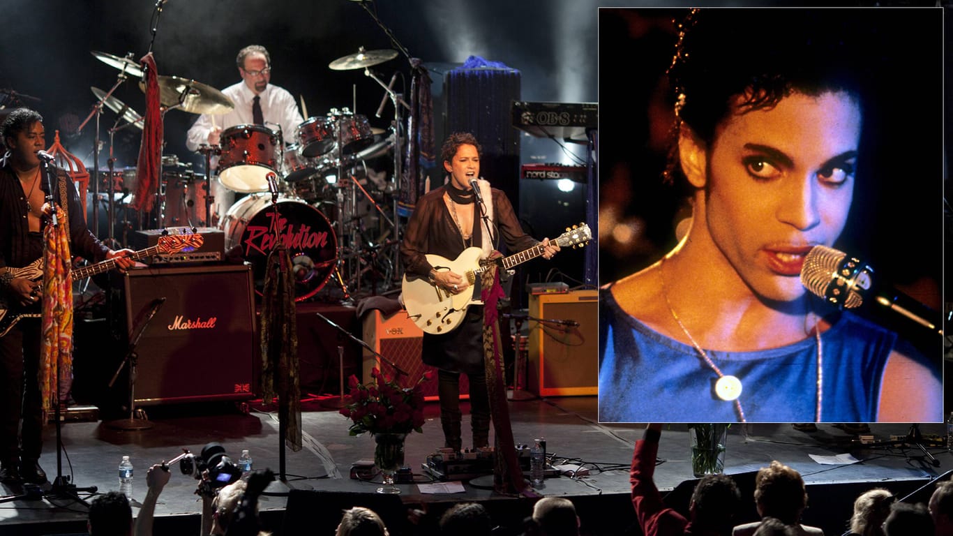 Prince trat zwischen 1979 und 1986 mit The Revolution auf.