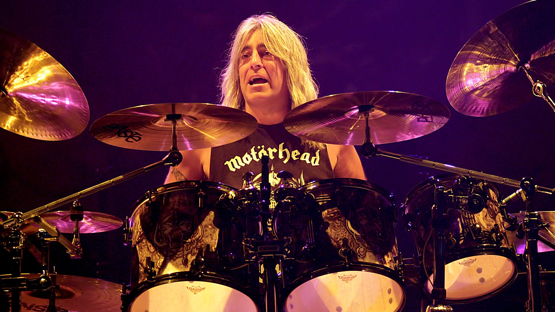 Mikkey Dee bei einem Motörhead-Auftritt in Manchester im Jahr 2014.