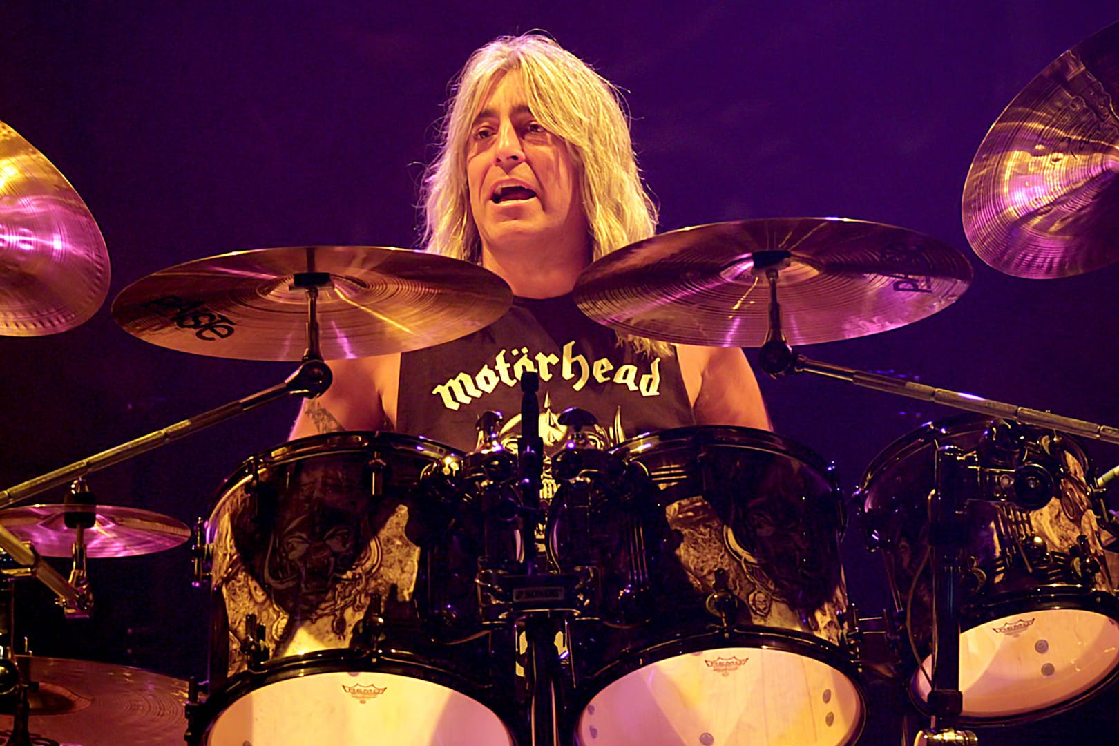 Mikkey Dee bei einem Motörhead-Auftritt in Manchester im Jahr 2014.