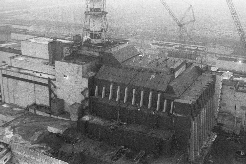Der Reaktorblock 4 im Atomkraftwerk Tschernobyl. Hier ereignete sich vor 30 Jahren die bislang schwerste Nuklearkatastrophe.
