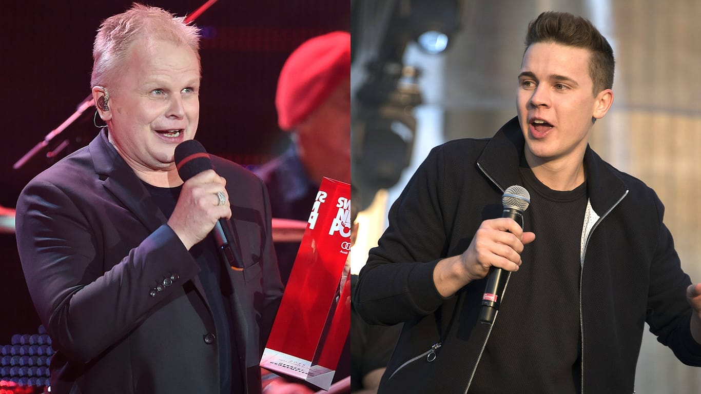 Herbert Grönemeyer und Felix Jaehn sind die Macher des EM Songs 2016 "Jeder für Jeden".