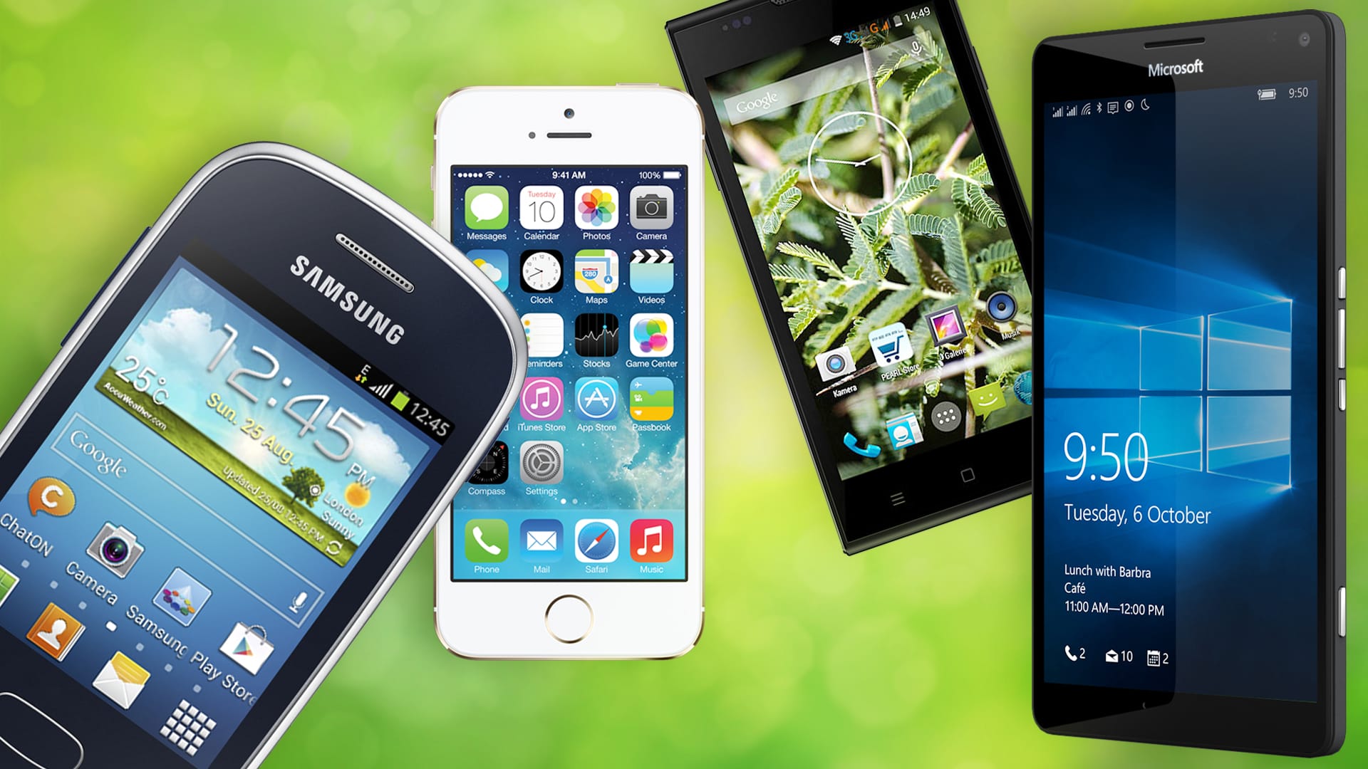 Smartphones mit Schwächen