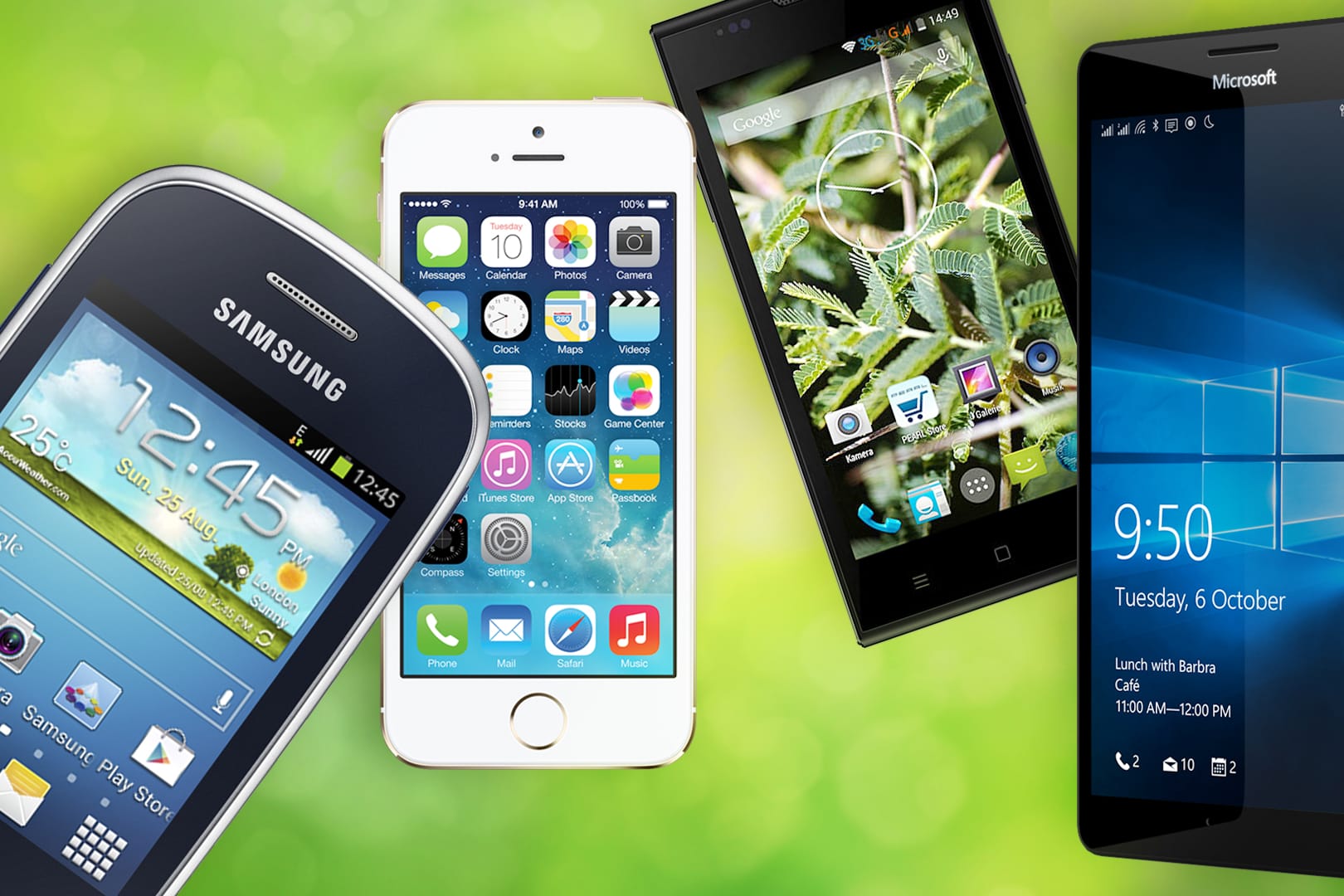 Smartphones mit Schwächen
