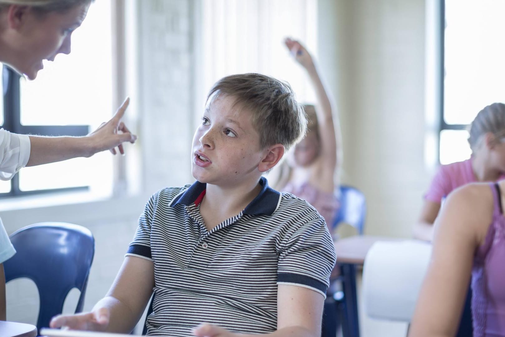 Lehrer sind auch nur Menschen. Doch wie viel Ärger ist im Klassenzimmer erlaubt?