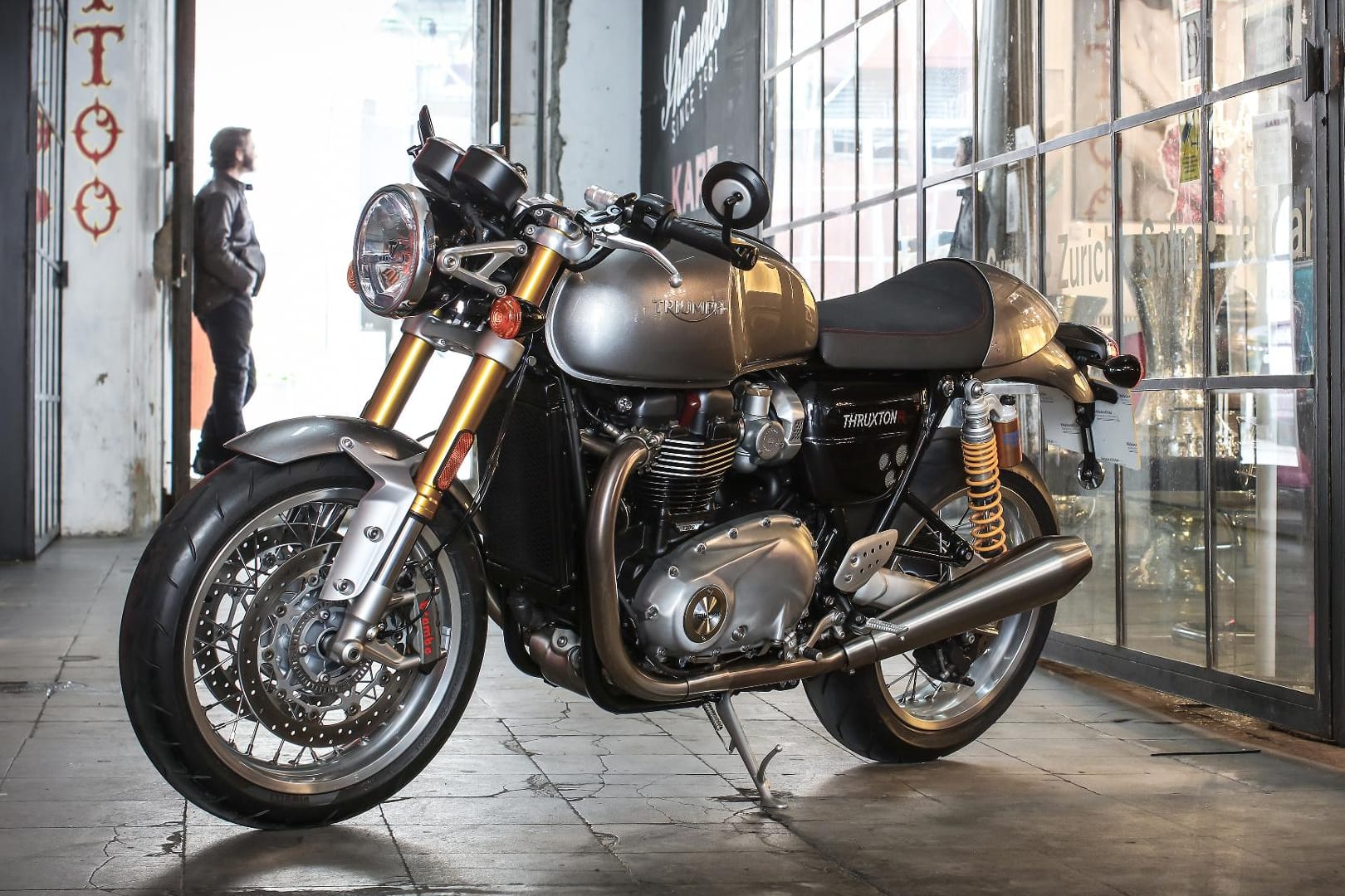 Hübscher Cafe Racer: Triumph Thruxton R