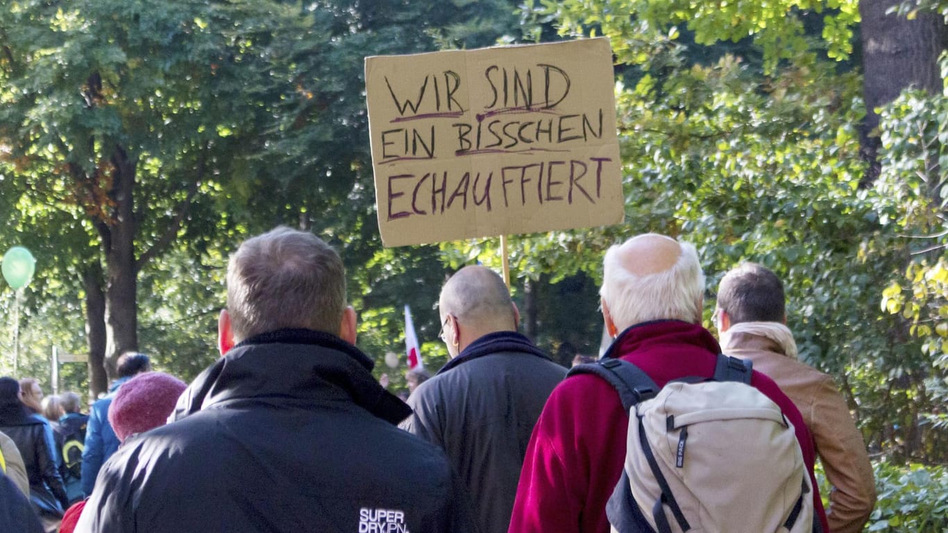 "Ein bisschen echauffiert" - Anti-TTIP-Demo in Berlin.