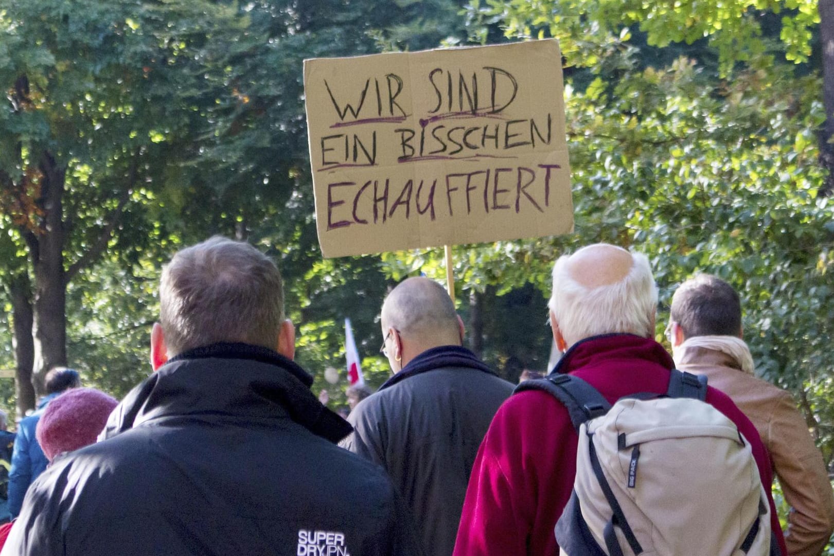 "Ein bisschen echauffiert" - Anti-TTIP-Demo in Berlin.