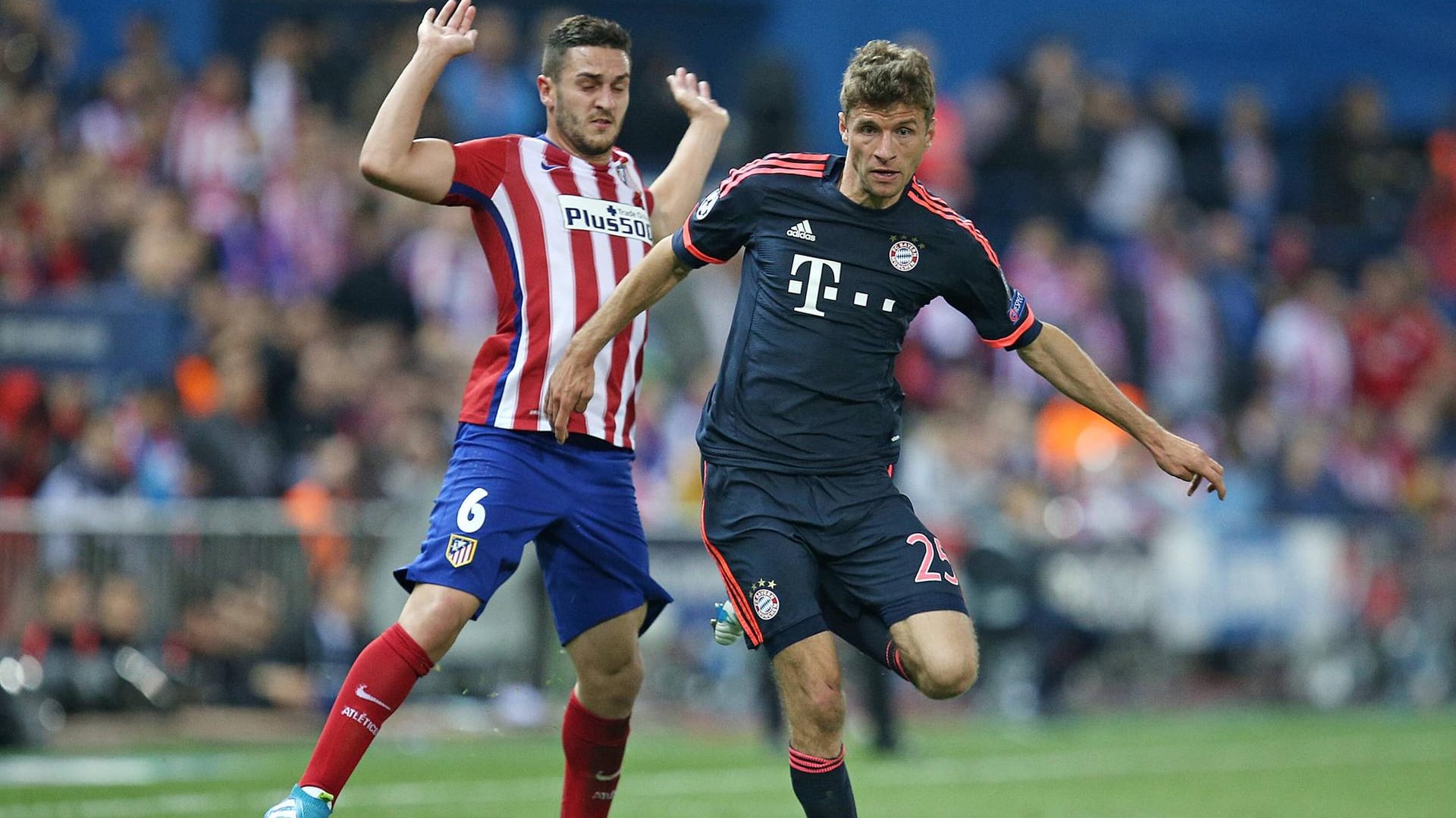Hoffnungsträger: Thomas Müller ist diesmal von Beginn an für den FC Bayern gegen Atlético auf dem Platz. Hoffnungsträger: Thomas Müller ist diesmal von Beginn an für den FC Bayern gegen Atlético auf dem Platz.