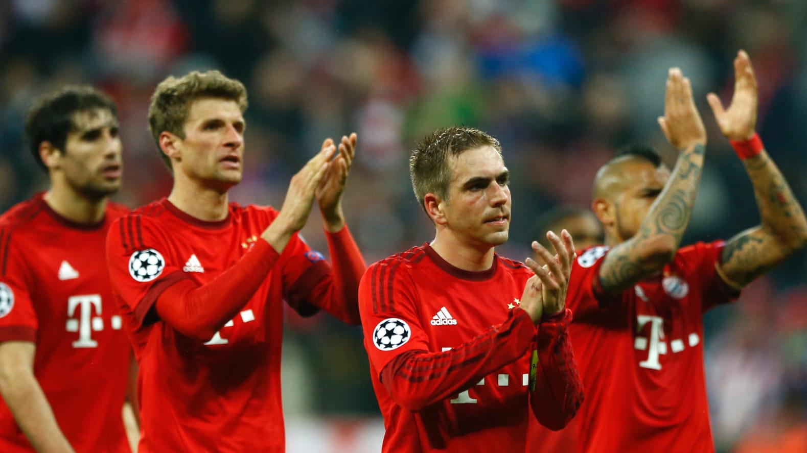 Die Bayern können sich über 93 Millionen Euro Einnahmen in der Champions League freuen. Die Bayern können sich über 93 Millionen Euro Einnahmen in der Champions League freuen.