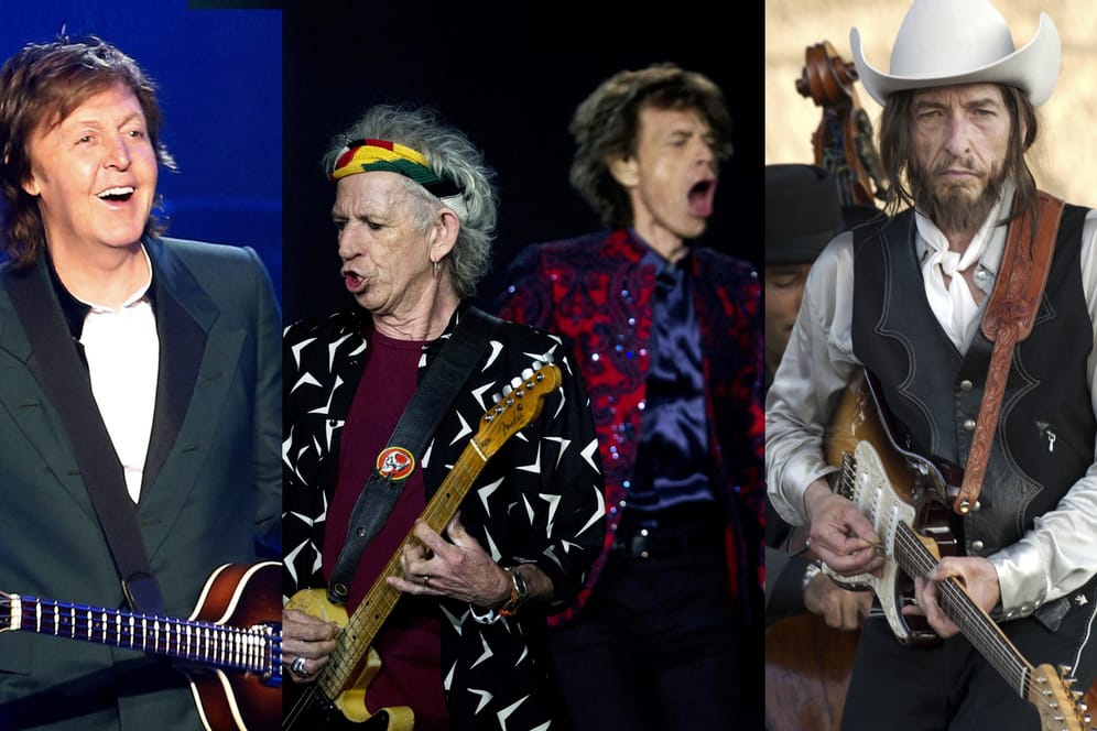 Paul McCartney, die Rolling Stones und Bob Dylan vereint - im Herbst soll es bei einem Festival in Indio, Kalifornien soweit sein.