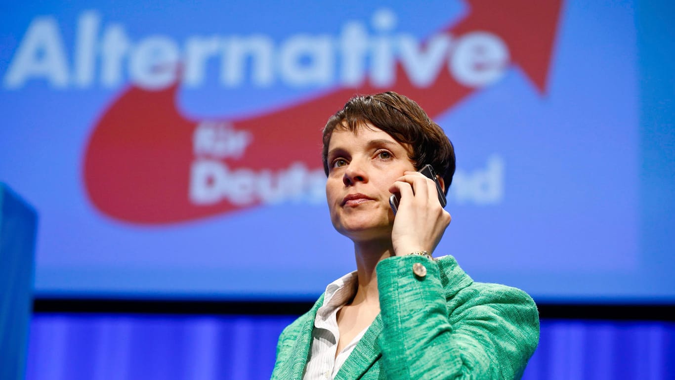 Rückenwind für Partei-Chefin Frauke Petry: Die Alternative für Deutschland konnte laut ARD-Umfrage zulegen.