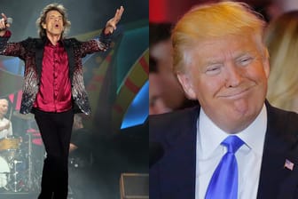 Donald Trump wird auch weiterhin Songs der Rolling Stones im Wahlkampf nutzen.