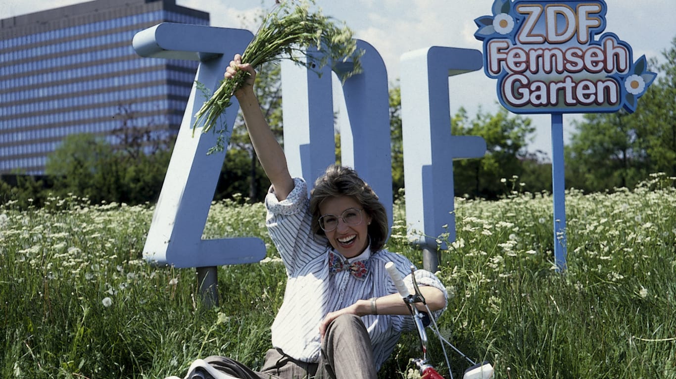 Ilona Christen war die erste Moderatorin des "ZDF-Fernsehgartens".