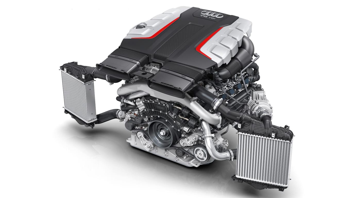 Der 4,0-Liter-V8-Biturbo-Diesel aus dem Audi SQ7 TDI.