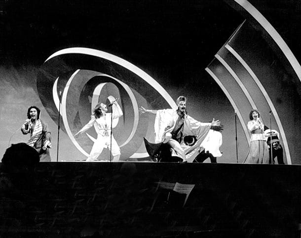 Trotz Ohrwurm-Qualität gab es nur Platz vier: Dschingis Khan sangen 1979 "Dschingis Khan".