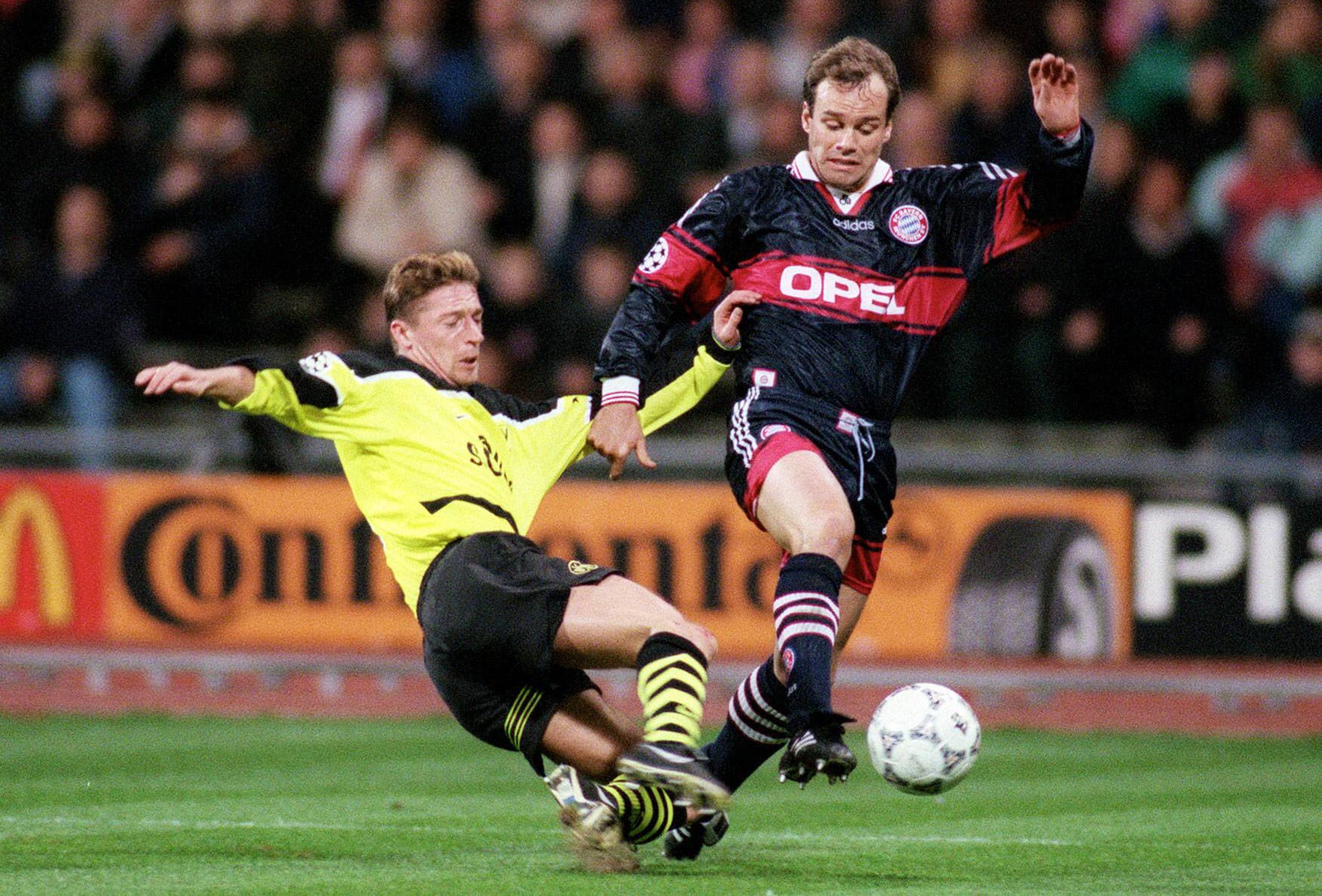 1998 ging recht überraschend Christian Nerlingers Zeit als Spieler an die Isar zu Ende und er wechselte ablösefrei zur Borussia, wo er allerdings nicht mehr regelmäßig zum Einsatz kam. Nach seiner aktiven Karriere wurde er 2008 Teammanager beim FC Bayern, später Sportdirektor und so zum Nachfolger von Uli Hoeneß - doch 2012 wurde er durch Matthias Sammer ersetzt.