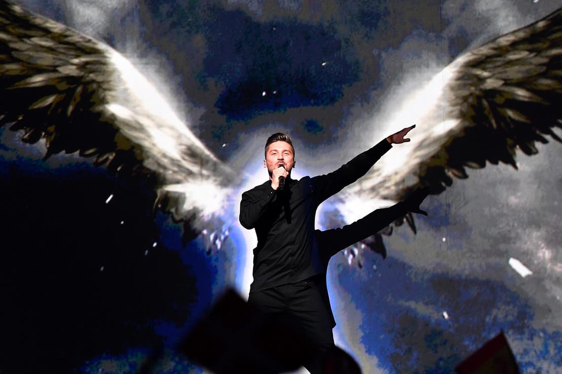 Sergey Lazarev überlässt bei seinem Auftritt nichts dem Zufall.