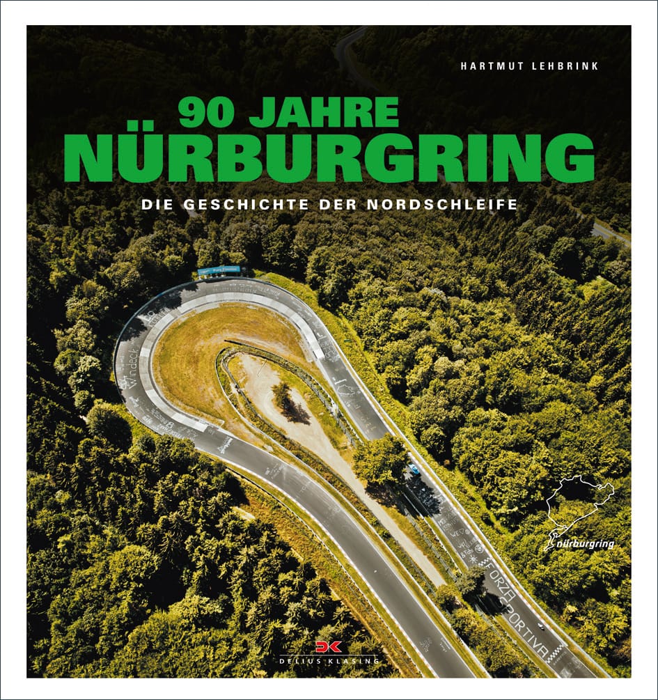 Der Bildband "90 Jahre Nürburgring - die Geschichte der Nordschleife" bietet ca- 200 Farb- und Schwarz-Weiß-Fotos. Erschienen im Delius-Klasing-Verlag kostet es 49,90 Euro.
