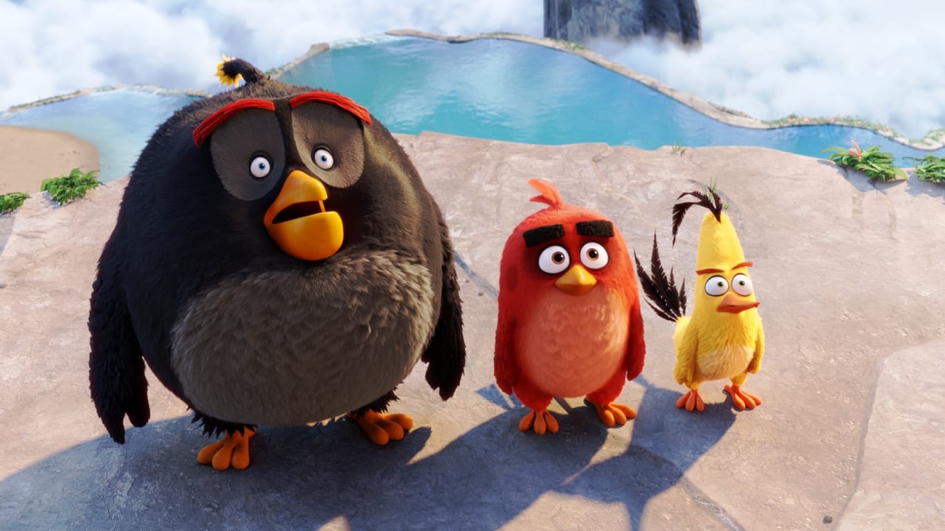 Die "Angry Birds" Bombe, Red und Chuck haben sich in der Wut-Therapie kennengelernt.