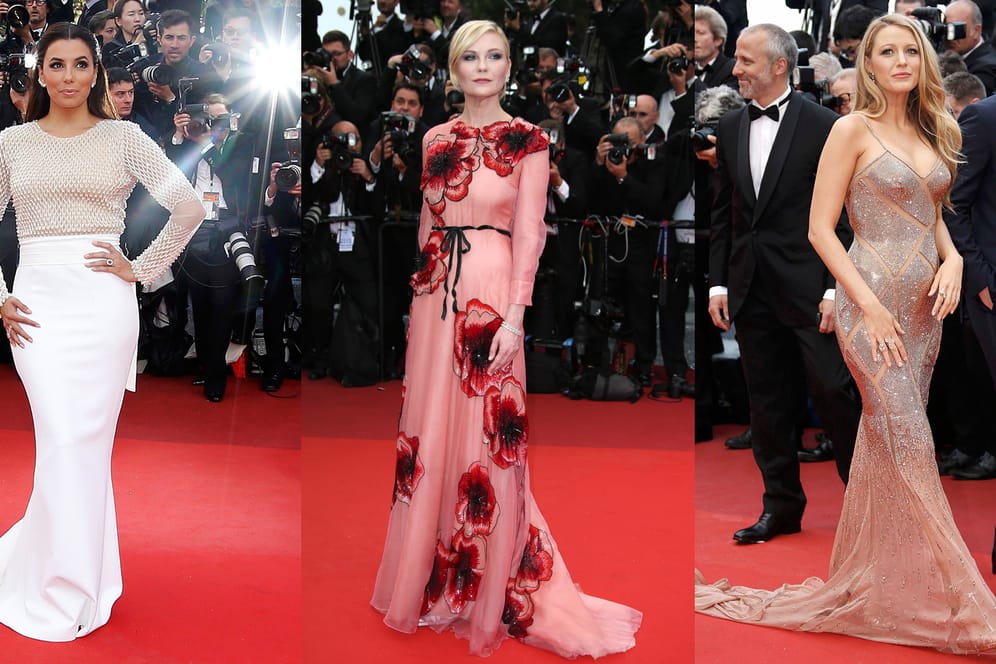 Auftritt der Glamourladys: Die Eröffnungsfeier in Cannes gerät jedes Jahr zum Schaulaufen der Schicken und Schönen.