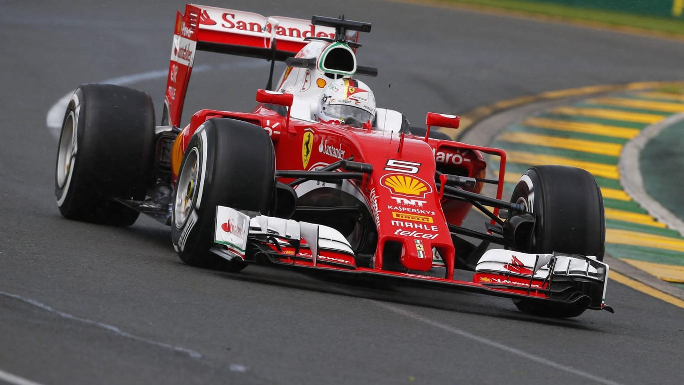 Vettels Ferrari wird für das Spanien-Rennen noch einmal verbessert.
