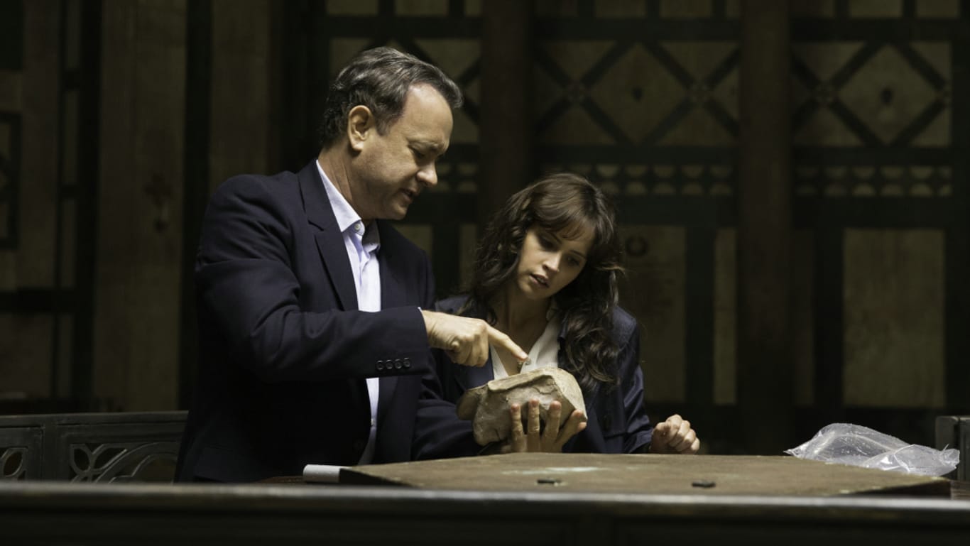 Tom Hanks und Felicity Jones in "Inferno".
