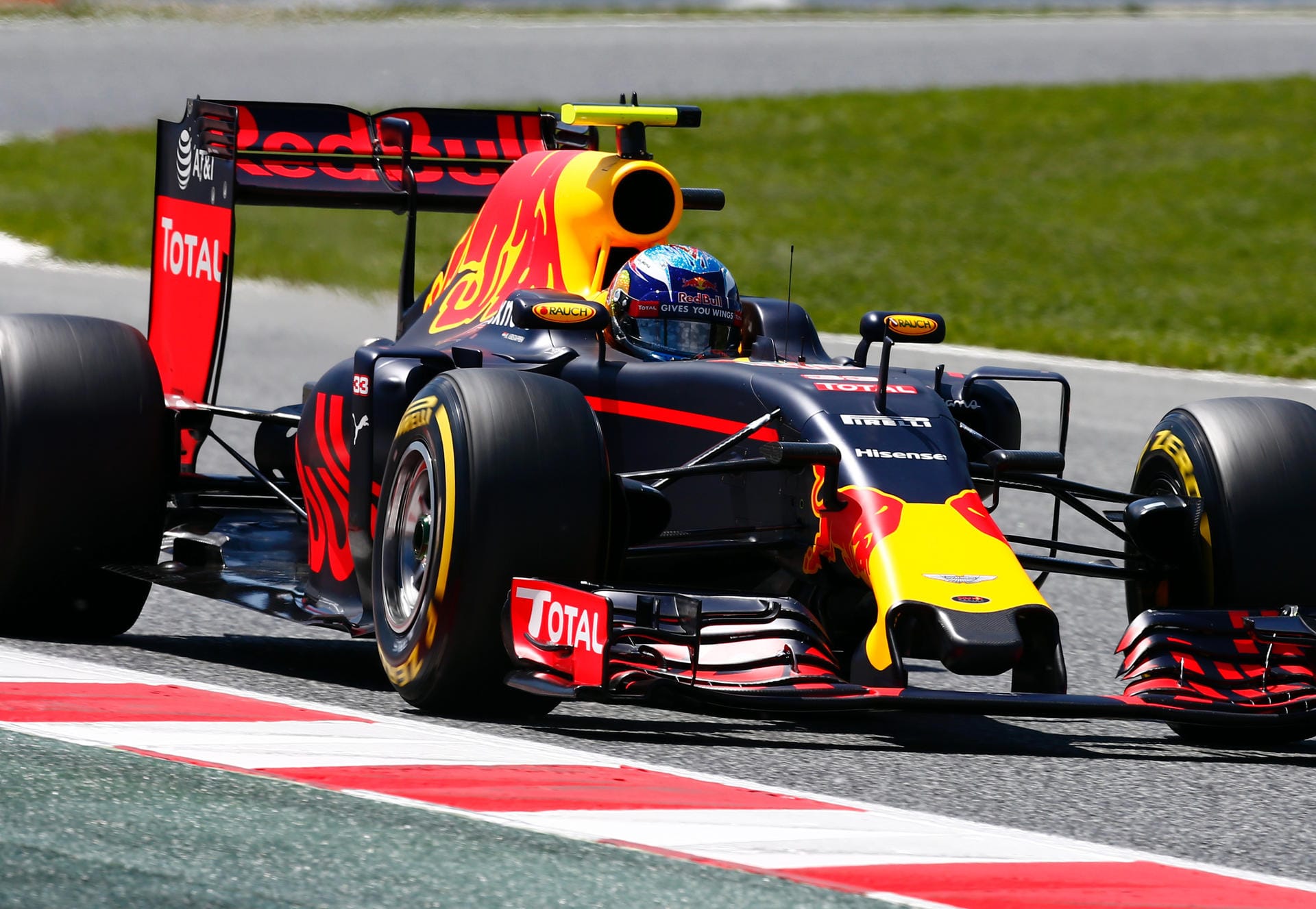Max Verstappen lieferte eine überzeugende Leistung im Red Bull ab.