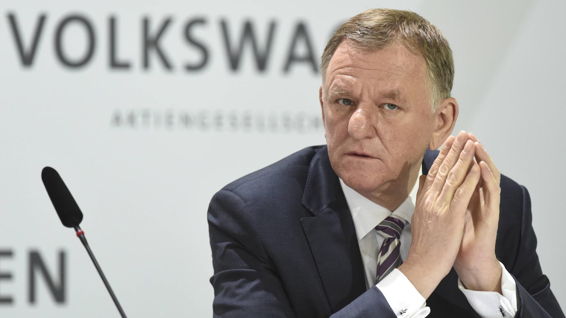 Andreas Renschler vom Geschäftsbereich Nutzfahrzeuge bei Jahrespressekonferenz von Volkswagen Ende April. Andreas Renschler vom Geschäftsbereich Nutzfahrzeuge bei Jahrespressekonferenz von Volkswagen Ende April.