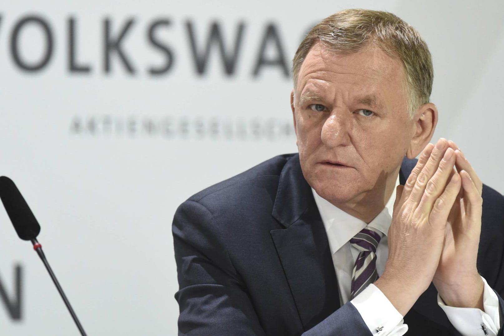 Andreas Renschler vom Geschäftsbereich Nutzfahrzeuge bei Jahrespressekonferenz von Volkswagen Ende April. Andreas Renschler vom Geschäftsbereich Nutzfahrzeuge bei Jahrespressekonferenz von Volkswagen Ende April.