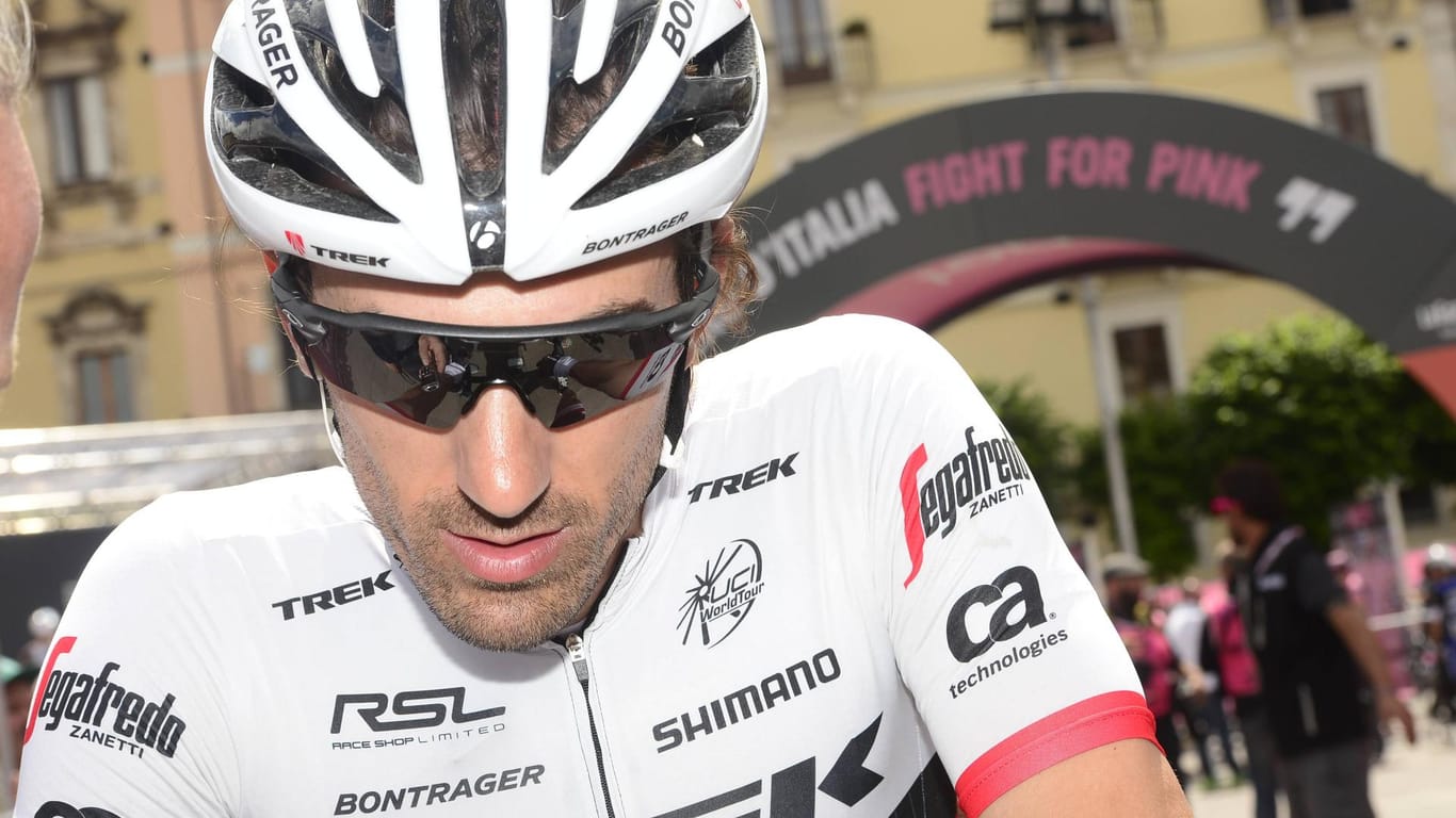 Weiterer prominenter Aussteiger beim 99. Giro d'Italia: Fabian Cancellara aus der Schweiz.