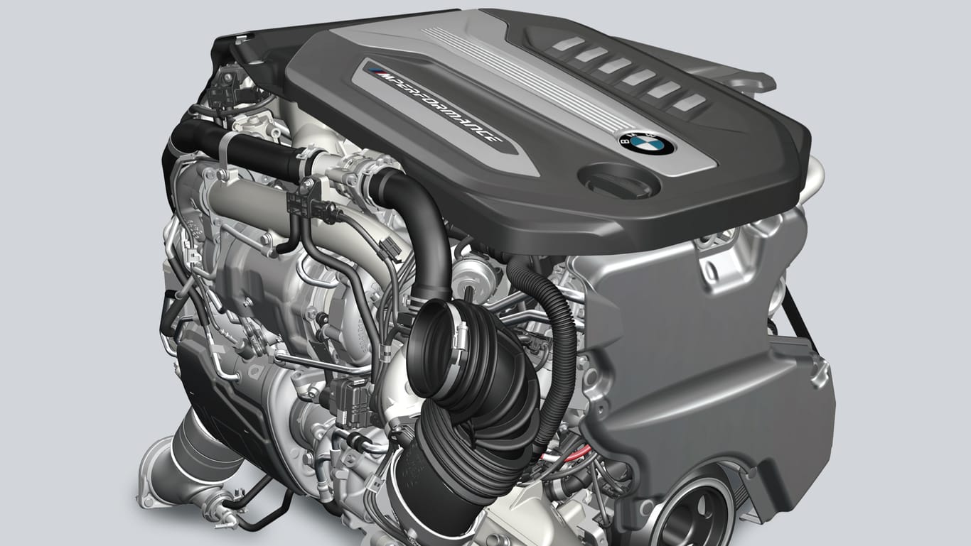 BMWs neuer TwinPower-Turbo-Reihen-6-Zylinder-Dieselmotor.