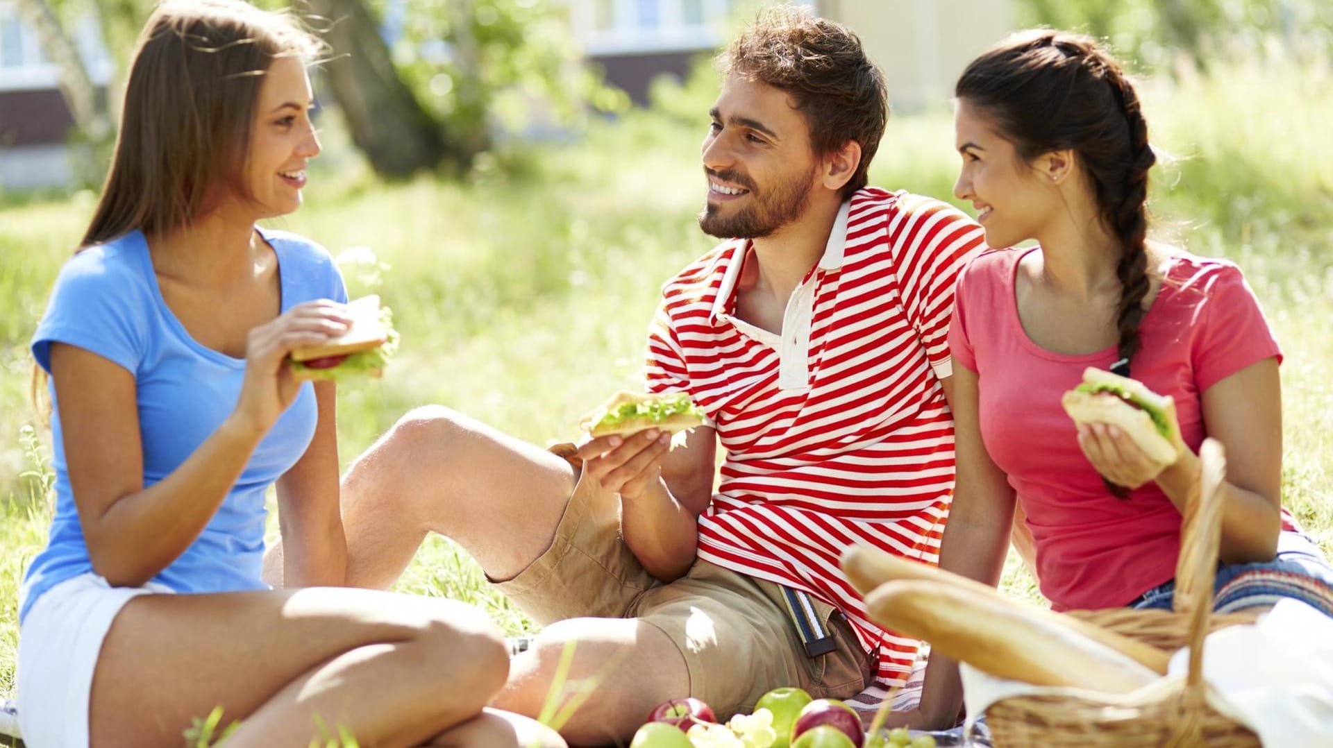 Ein Picknick im Freien ist immer schön - mit unseren Rezeptideen zudem ein Gaumenschmaus.