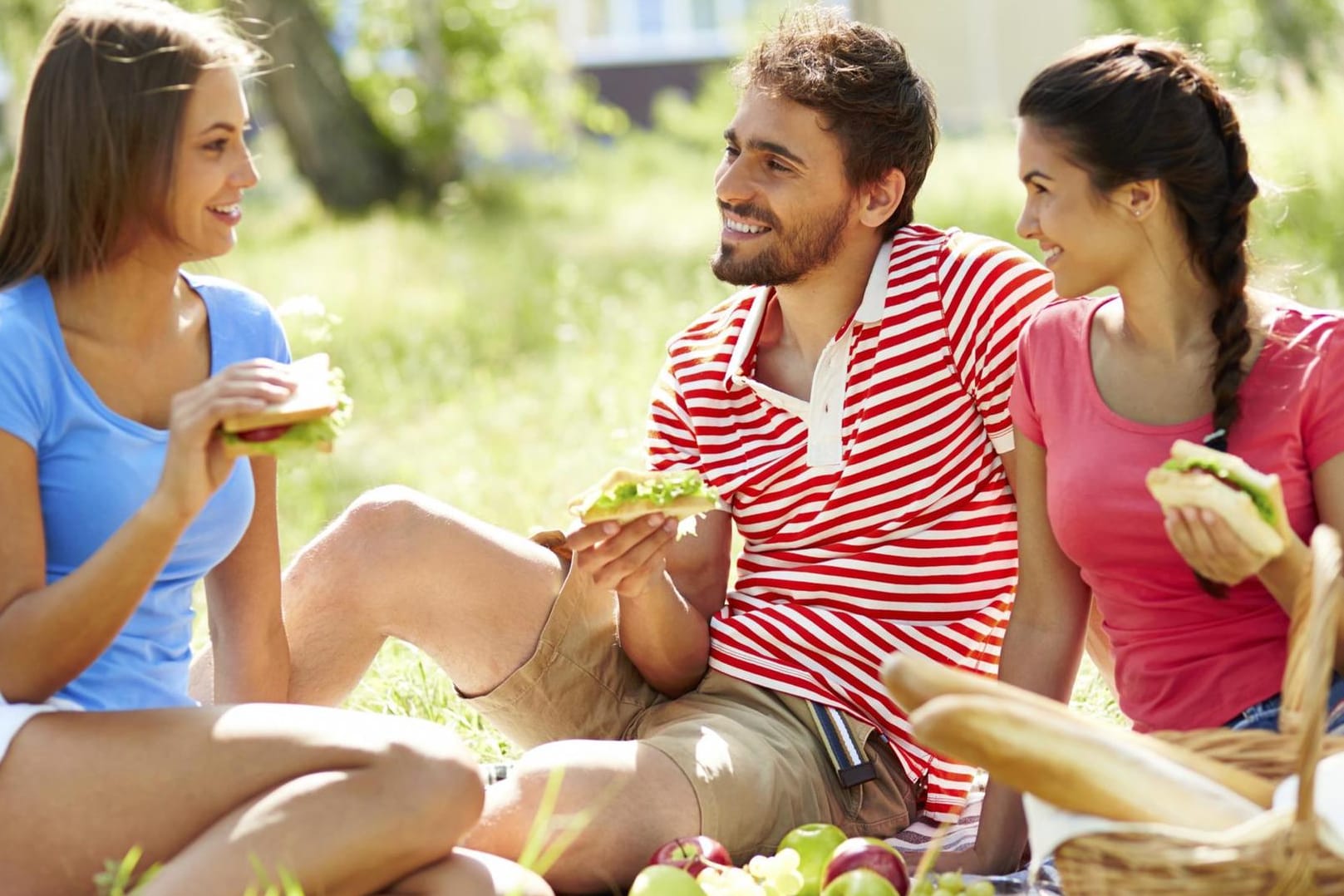 Ein Picknick im Freien ist immer schön - mit unseren Rezeptideen zudem ein Gaumenschmaus.