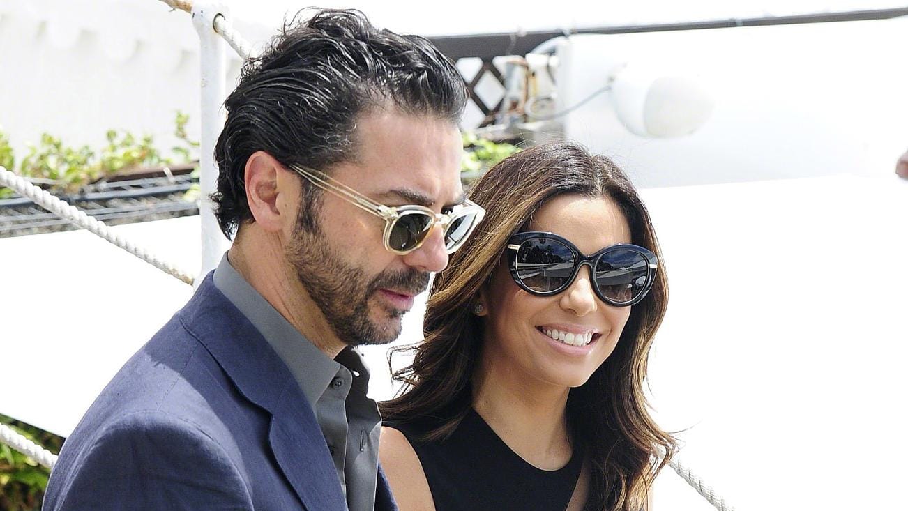 Eva Longoria und José Bastón 2015 in Cannes.