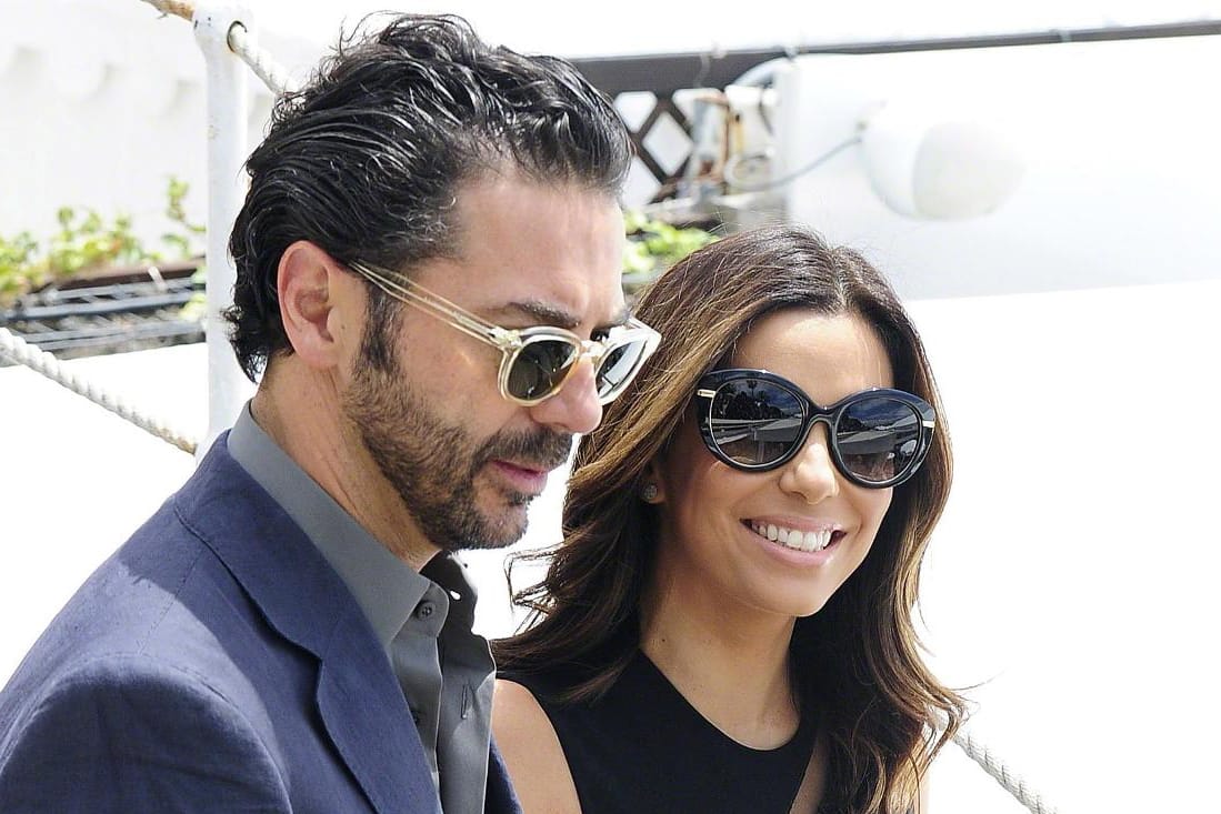 Eva Longoria und José Bastón 2015 in Cannes.