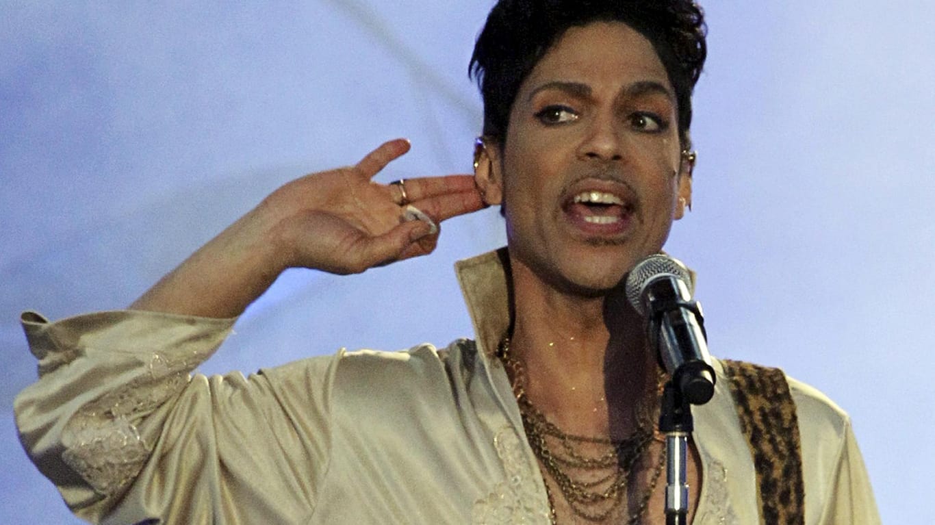 Prince bei einem Auftritt auf einem Festival im Jahr 2011.