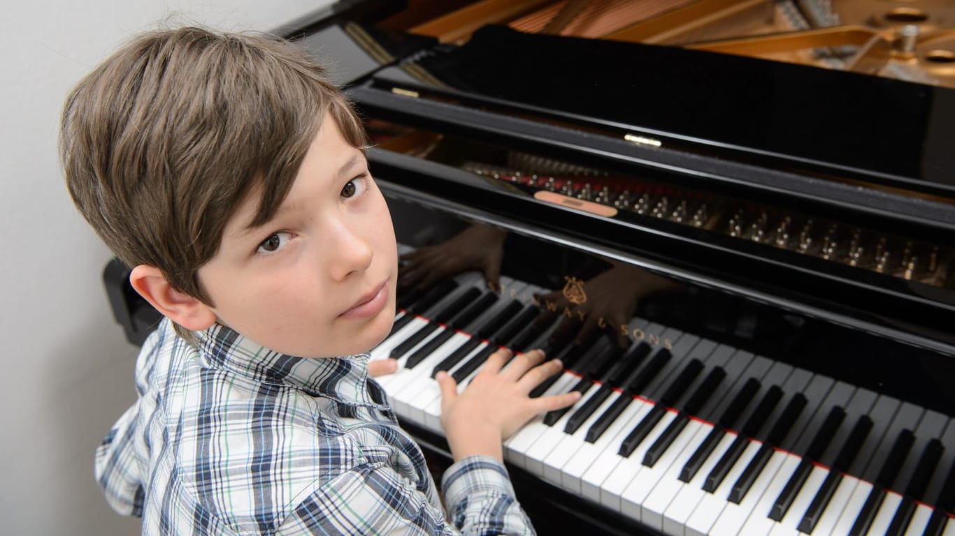 Der zwölfjährige David Vorraber hat beim Wettbewerb "Jugend komponiert" einen Förderpreis gewonnen.