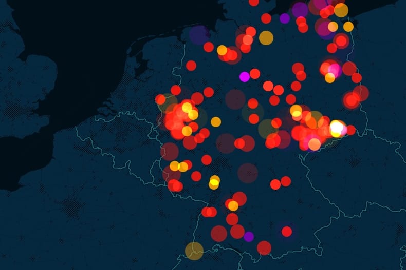 Anstieg der flüchtlingsfeindlichen Gewalt seit Anfang 2014.