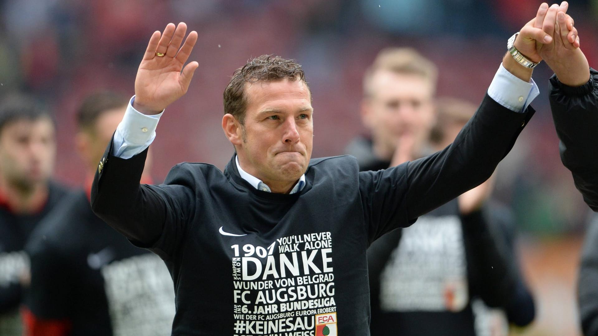 Ade, Augsburg: Trainer Markus Weinzierl verlässt den FCA.