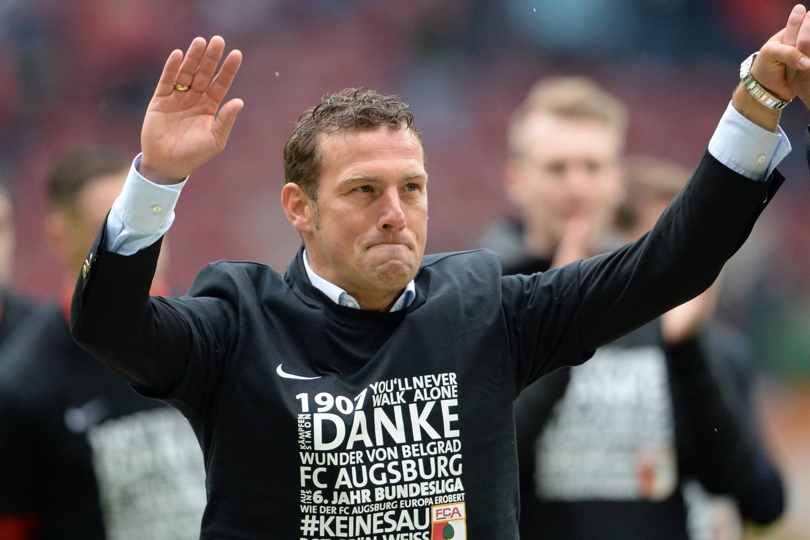 Ade, Augsburg: Trainer Markus Weinzierl verlässt den FCA.