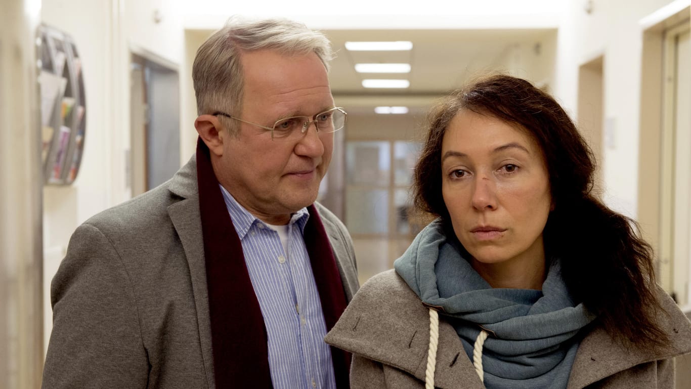 Harald Krassnitzer (li.) und Ursula Strauss im ZDF-Drama "Meine fremde Frau".