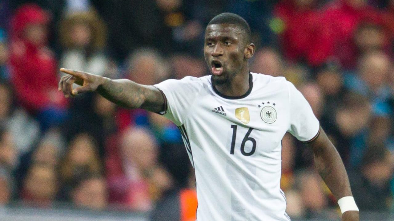 Antonio Rüdiger kommt bislang auf neun Einsätze für die deutsche Nationalmannschaft. (Archivfoto) Antonio Rüdiger kommt bislang auf neun Einsätze für die deutsche Nationalmannschaft. (Archivfoto)