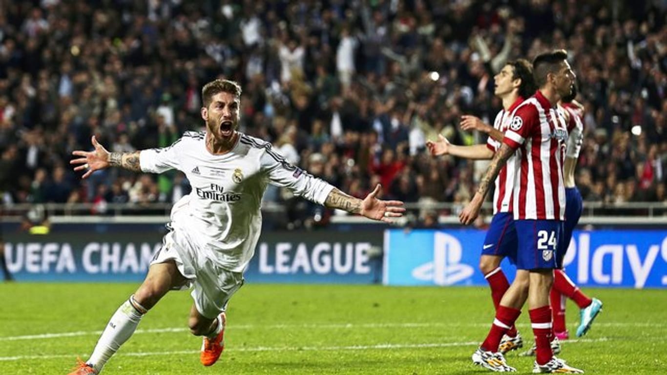 Im Finale von 2014 traf Sergio Ramos für Real.