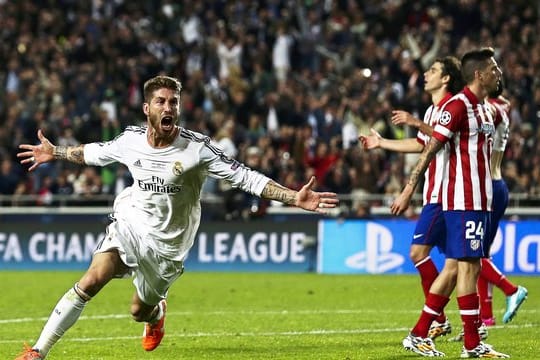 Im Finale von 2014 traf Sergio Ramos für Real.